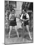 Al Capone Working Out at His Palm Island Home, Miami Beach, C.1930-null-Mounted Photographic Print