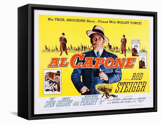Al Capone-null-Framed Stretched Canvas