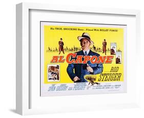 Al Capone-null-Framed Art Print