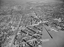 Airlift Plane over Berlin-Al Cocking-Laminated Photographic Print