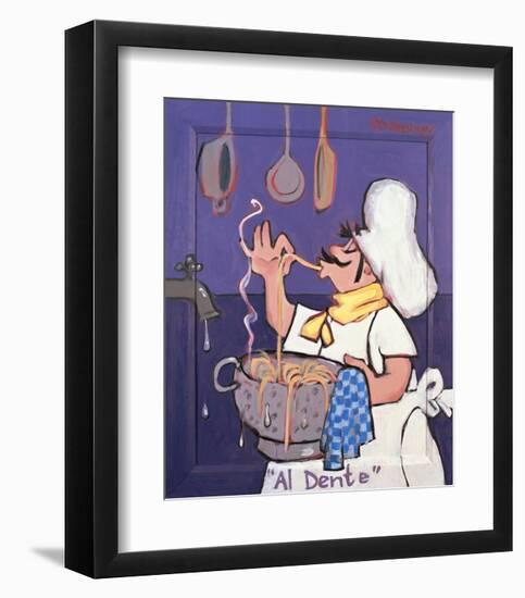 Al Dente-Robert Dewar Bentley-Framed Art Print