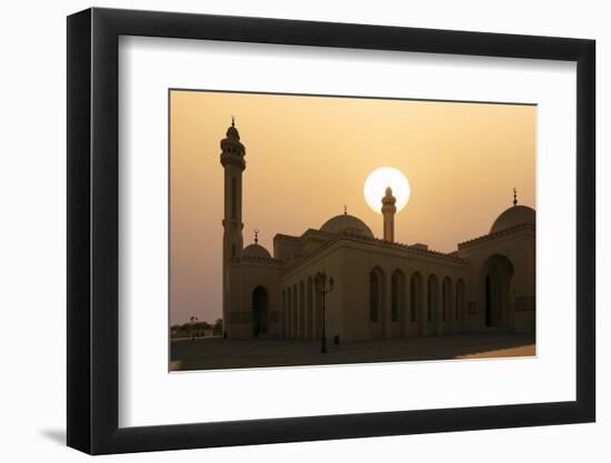 Al Fateh Grand Mosque, Manama, Bahrain, Middle East-Angelo Cavalli-Framed Photographic Print