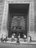 The Main Entrance to the Chase Manhattan Bank-Al Fenn-Photographic Print