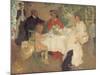 Al Fresco, C.1904-Emmanuel Phillips Fox-Mounted Giclee Print