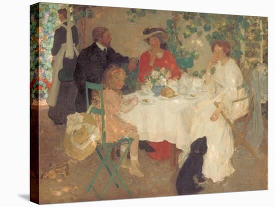 Al Fresco, C.1904-Emmanuel Phillips Fox-Stretched Canvas