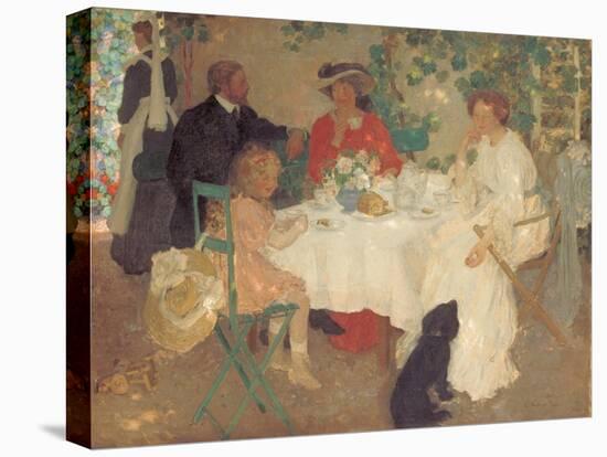 Al Fresco, C.1904-Emmanuel Phillips Fox-Stretched Canvas