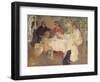 Al Fresco, C.1904-Emmanuel Phillips Fox-Framed Premium Giclee Print