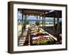 Al Fresco Dining, Bermuda, Atlantic Ocean, Central America-Harding Robert-Framed Photographic Print