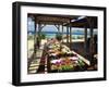 Al Fresco Dining, Bermuda, Atlantic Ocean, Central America-Harding Robert-Framed Photographic Print