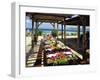 Al Fresco Dining, Bermuda, Atlantic Ocean, Central America-Harding Robert-Framed Photographic Print