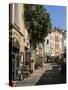 Al Fresco Restaurants, Place Forum Des Cardeurs, Aix-En-Provence, Bouches-Du-Rhone, Provence, Franc-Peter Richardson-Stretched Canvas