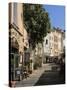 Al Fresco Restaurants, Place Forum Des Cardeurs, Aix-En-Provence, Bouches-Du-Rhone, Provence, Franc-Peter Richardson-Stretched Canvas