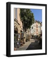 Al Fresco Restaurants, Place Forum Des Cardeurs, Aix-En-Provence, Bouches-Du-Rhone, Provence, Franc-Peter Richardson-Framed Photographic Print