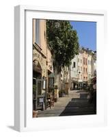 Al Fresco Restaurants, Place Forum Des Cardeurs, Aix-En-Provence, Bouches-Du-Rhone, Provence, Franc-Peter Richardson-Framed Photographic Print