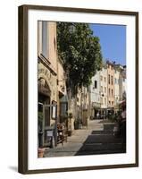 Al Fresco Restaurants, Place Forum Des Cardeurs, Aix-En-Provence, Bouches-Du-Rhone, Provence, Franc-Peter Richardson-Framed Photographic Print