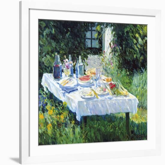 Al Fresco-Malva-Framed Giclee Print