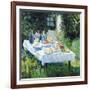 Al Fresco-Malva-Framed Giclee Print