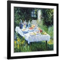 Al Fresco-Malva-Framed Giclee Print