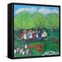 Al Fresco-Lisa Graa Jensen-Framed Stretched Canvas