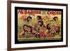 Al G. Barnes Trained Wild Animal Circus-null-Framed Art Print