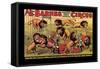 Al G. Barnes Trained Wild Animal Circus-null-Framed Stretched Canvas