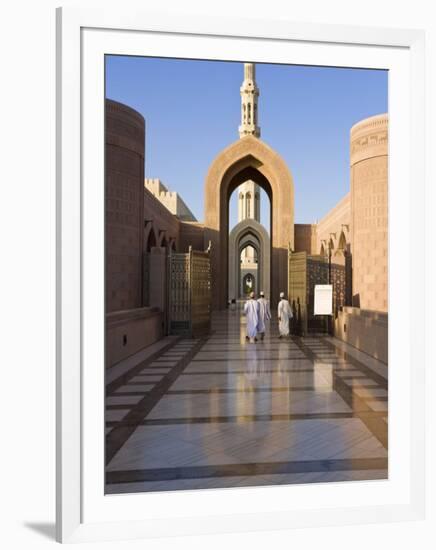 Al-Ghubrah or Grand Mosque, Muscat, Oman, Middle East-Gavin Hellier-Framed Photographic Print