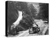 Al Guinness in a Sunbeam, Isle of Man Tt Race, 1914-null-Stretched Canvas