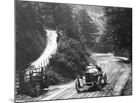 Al Guinness in a Sunbeam, Isle of Man Tt Race, 1914-null-Mounted Photographic Print