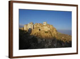 Al Hajjarah Village, Djebel Haraz, Yemen, Middle East-Bruno Morandi-Framed Photographic Print