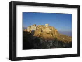 Al Hajjarah Village, Djebel Haraz, Yemen, Middle East-Bruno Morandi-Framed Photographic Print