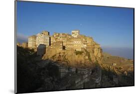 Al Hajjarah Village, Djebel Haraz, Yemen, Middle East-Bruno Morandi-Mounted Photographic Print