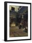 Al Han-Halil (Cairo), 1891, Painting by Alberto Rossi (1858-1936), Oil on Wood, 44X29 Cm-null-Framed Giclee Print