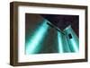 Al Hisn Fort, Museum, Illuminated, Sharjah Light Festival, Emirate of Sharjah-Axel Schmies-Framed Photographic Print