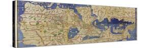 Al-Idrisi's World Map, 1154-Library of Congress-Stretched Canvas