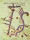 The Tigris and the Euphrates from a Geographical Atlas-Al Istalhry-Stretched Canvas