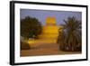 Al Jahili Fort at Dusk, Al Jahili Park, Al Ain, Abu Dhabi, United Arab Emirates, Middle East-Frank Fell-Framed Photographic Print