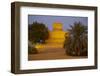 Al Jahili Fort at Dusk, Al Jahili Park, Al Ain, Abu Dhabi, United Arab Emirates, Middle East-Frank Fell-Framed Photographic Print