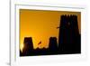 Al Jahili Fort at Sunset, Al Jahili Park, Al Ain, Abu Dhabi, United Arab Emirates, Middle East-Frank Fell-Framed Photographic Print