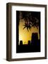 Al Jahili Fort at Sunset, Al Jahili Park, Al Ain, Abu Dhabi, United Arab Emirates, Middle East-Frank Fell-Framed Photographic Print