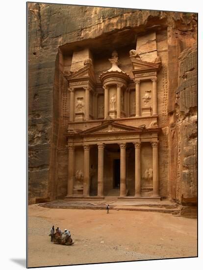 Al Khazneh or Treasury at Petra, Jordan-null-Mounted Photo