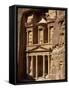 Al Khazneh, Rock-Cut Building Called the Treasury, Archaeological Site, Petra, Jordan, Middle East-Neale Clarke-Framed Stretched Canvas