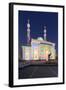 Al Majaz Mosque, Illuminated, Sharjah Light Festival, Al Majaz Park, Corniche Street-Axel Schmies-Framed Photographic Print