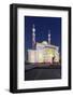 Al Majaz Mosque, Illuminated, Sharjah Light Festival, Al Majaz Park, Corniche Street-Axel Schmies-Framed Photographic Print