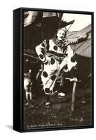 Al Miaco, Circus Clown-null-Framed Stretched Canvas