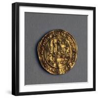 Al-Mutamid Coin, Recto, from Seville, Arab Coins in Spain-null-Framed Giclee Print