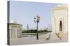 Al Noor Mosque, Corniche Street, Emirate of Sharjah, United Arab Emirates, Arabian Peninsula-Axel Schmies-Stretched Canvas