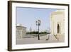 Al Noor Mosque, Corniche Street, Emirate of Sharjah, United Arab Emirates, Arabian Peninsula-Axel Schmies-Framed Photographic Print