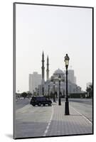 Al Noor Mosque, Corniche Street, Emirate of Sharjah, United Arab Emirates, Arabian Peninsula-Axel Schmies-Mounted Photographic Print