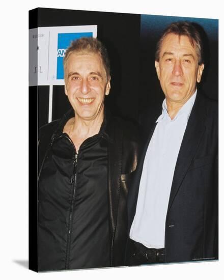 Al Pacino & Robert De Niro-null-Stretched Canvas