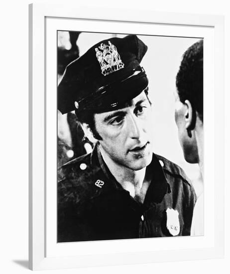 Al Pacino - Serpico-null-Framed Photo